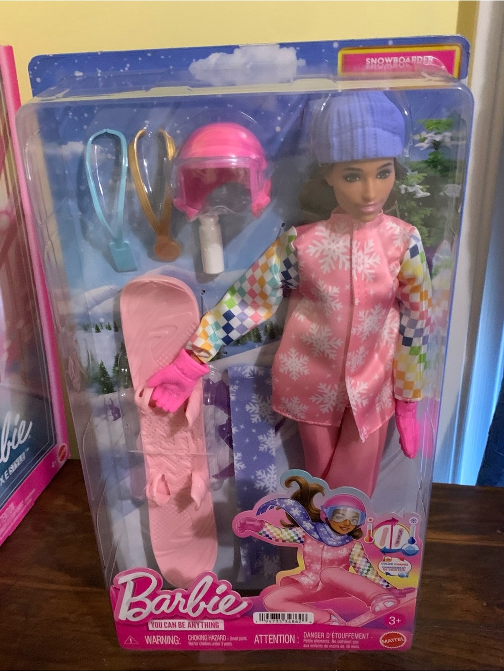 Barbie Snowboard Shred Snow NRFB Winter New NIB
